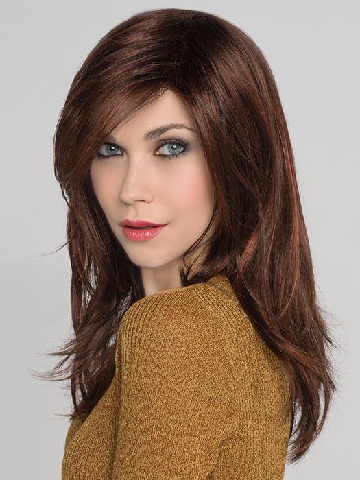 VOGUE by ELLEN WILLE in AUBURN-MIX | Dark Auburn, Bright Copper Red, and Warm Medium Brown blend | DISCONTINUED