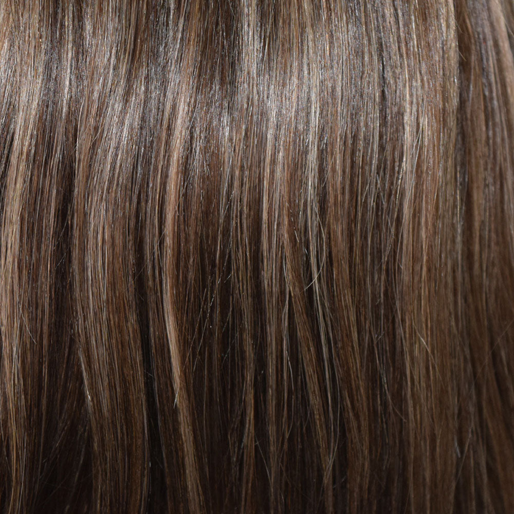 Rocky Road - Chestnut Brown base highlighted Ash Blonde
