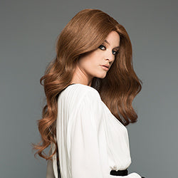 105 Amber - Mono-Top Machine Back - 06/30T - Human Hair Wig
