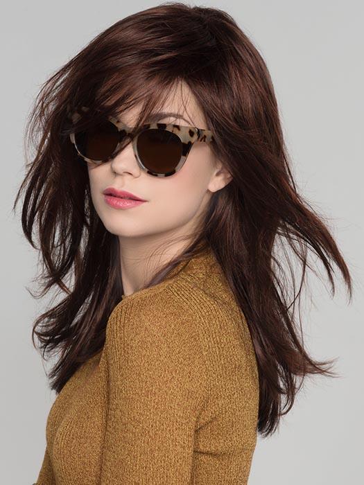 VOGUE by ELLEN WILLE in AUBURN-MIX | Dark Auburn, Bright Copper Red, and Warm Medium Brown blend | DISCONTINUED