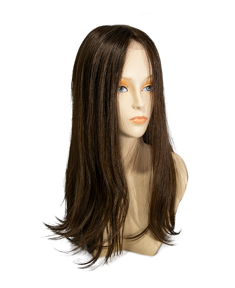 321 Natural Topper by WIGPRO: Human Hair Piece