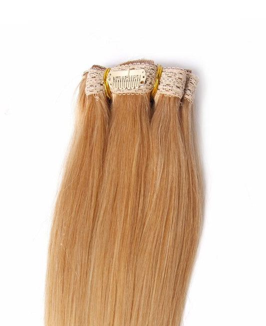 487B Clip-On 18" by WIGPRO: Human Hair Extension