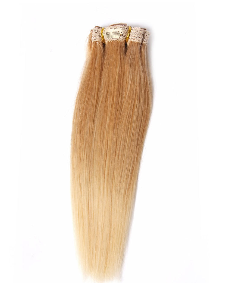 487B Clip-On 18" by WIGPRO: Human Hair Extension