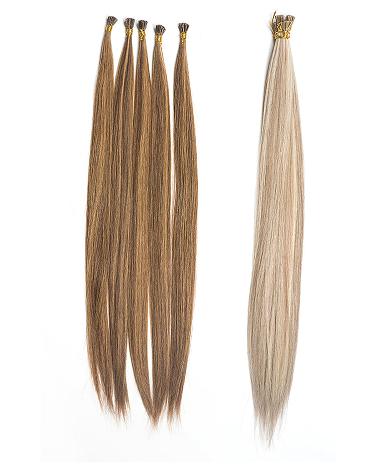 490B I-Tips Straight by WIGPRO: Human Hair Extension