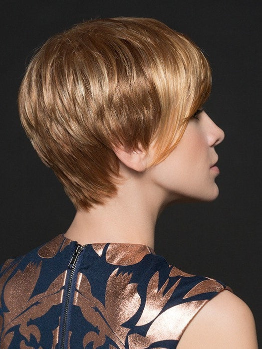 POINT by ELLEN WILLE in LIGHT MANGO MIX 28.31.19 | Medium Copper Red, Copper Red, and Butterscotch Blonde Highlights
