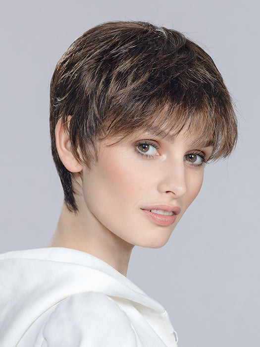 GINGER by ELLEN WILLE in CHOCOLATE MIX 6.30.4 | Dark Brown, Light Auburn, Darkest Brown Blend