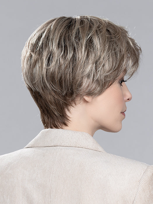 GOLD by ELLEN WILLE in SAND MULTI ROOTED 24.14.22 | Lightest Ash Blonde and Medium Ash Blonde with Light Neutral Blonde Blend and Shaded Roots