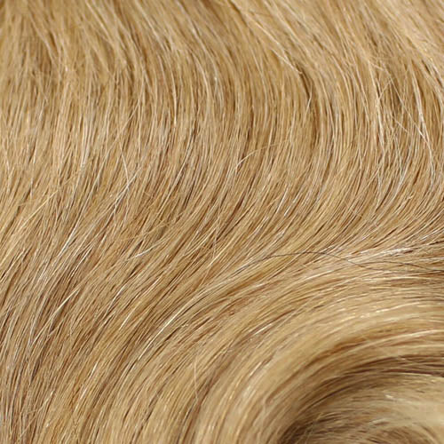 111FF Paige Mono-Top Machine Back Wig without Bangs - Butterscotch - Human Hair Wig