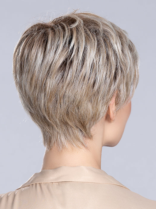 TIME COMFORT by ELLEN WILLE in PEARL BLONDE ROOTED 101.20.25 | Pearl Platinum Blended with Light Strawberry Blonde and Lightest Golden Blonde with Shaded Roots
