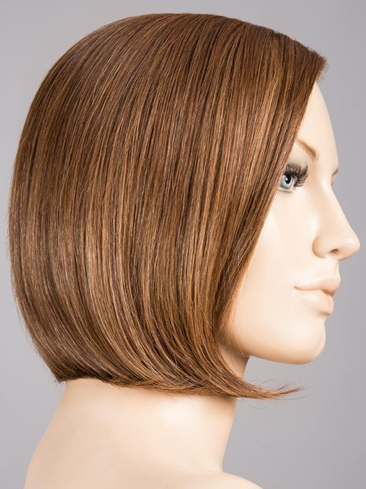 MOCCA ROOTED 830.27.12 | Medium Brown Blended with Light Auburn and Dark Strawberry Blonde with Lightest Brown Blend and Shaded Roots