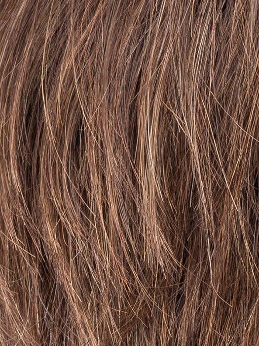 CHOCOLATE ROOTED 830.6 | Medium Brown Blended with Light Auburn, and Dark Brown blends with Shaded Roots 