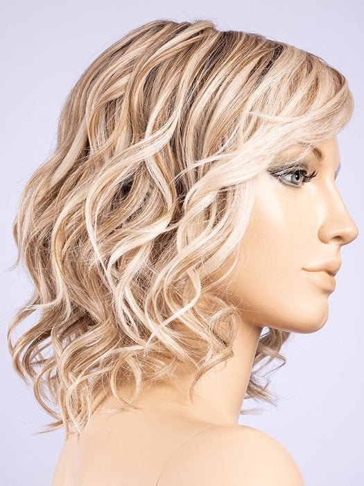 PEARL BLONDE ROOTED 101.16.14 | Pearl Platinum with Medium Blonde and Medium Ash Blonde Blend with Shaded Roots