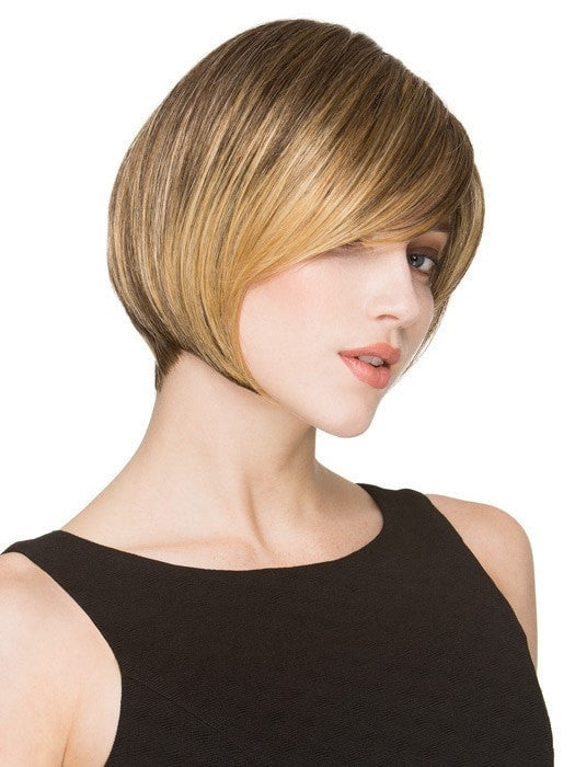 FRESH by ELLEN WILLE in LIGHT BERNSTEIN ROOTED 12.19.26 | Light Auburn, Light Honey Blonde, and Light Reddish Brown blend and Dark Roots