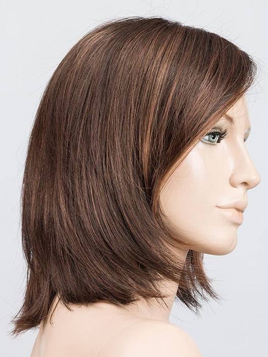 CHOCOLATE ROOTED 830.6 | Medium Brown Blended with Light Auburn and Dark Brown with Shaded Roots