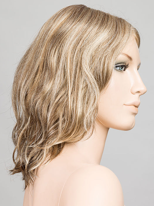 BEIGE MULTI LIGHTED 14.24.12 | Medium Ash Blonde, Lightest Ash Blonde, and Lightest Brown Blend with Highlights Throughout and Concentrated in the front