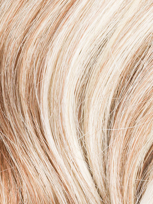 TOFFEE BLONDE LIGHTED 20.27.23 | Light Strawberry Blonde, Dark Strawberry Blonde and Lightest Pale Blonde Blend with Highlights throughout and Concentrated in the front with Shaded Roots