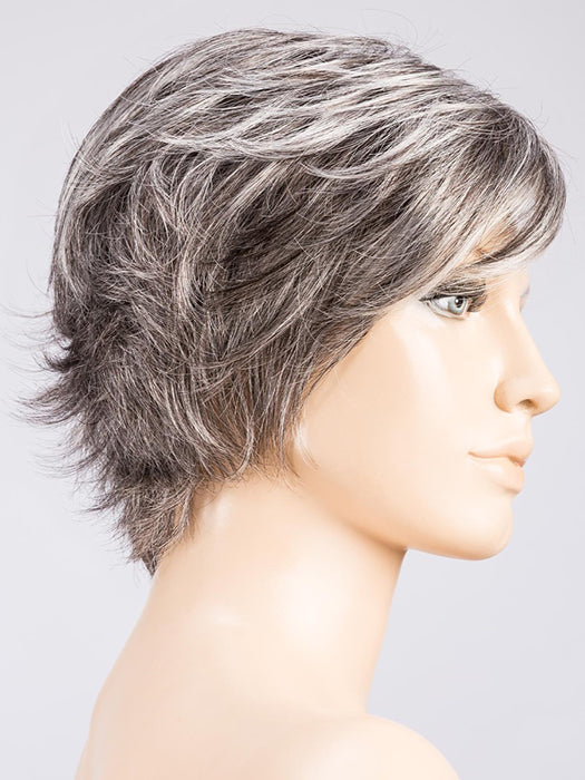 SALT/PEPPER MIX 39.60.44 | Light Natural Brown with 75% Gray, Medium Brown with 70% Gray, and Pure White Blend