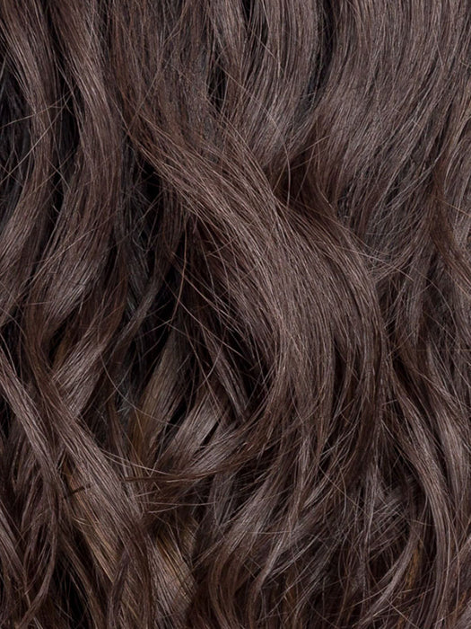 DARK BROWN TIPPED	4.2.6 | Darkest Brown/Black with Dark Brown Blend with Lighter Tipped Ends with Shaded Roots
