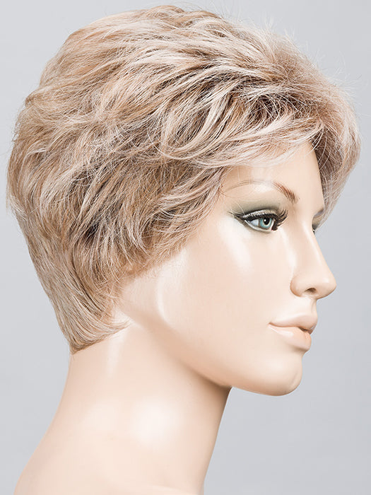 PEARL BLONDE ROOTED 101.20.25 | Pearl Platinum Blended with Light Strawberry Blonde and Lightest Golden Blonde with Shaded Roots