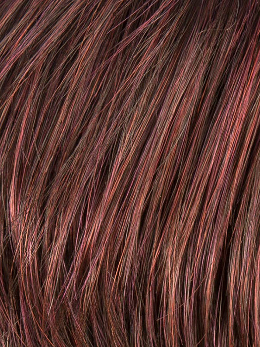 HOT AUBERGINE MIX 133.131 | Red Violet and Deep Wine Red Blend