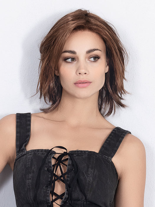UNITED by Ellen Wille in HOT CHOCOLATE MIX 33.27.6 | Dark Auburn and Dark Strawberry Blonde with Dark Brown Blend